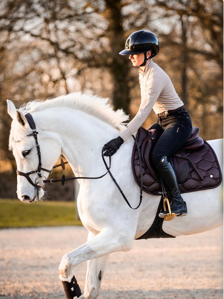 PSOS Jump Saddle Pad Desert, Coffee