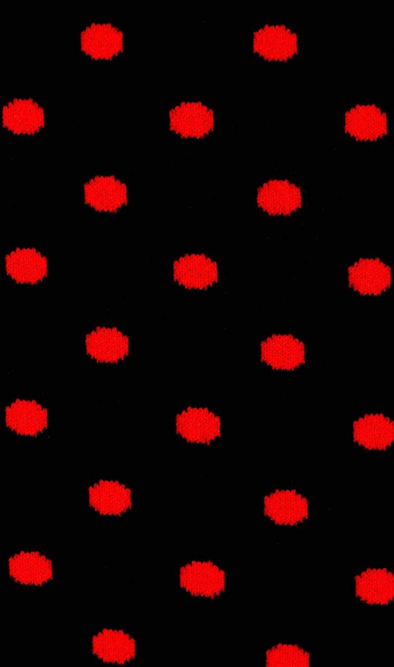 OTAA bond black red dot socks