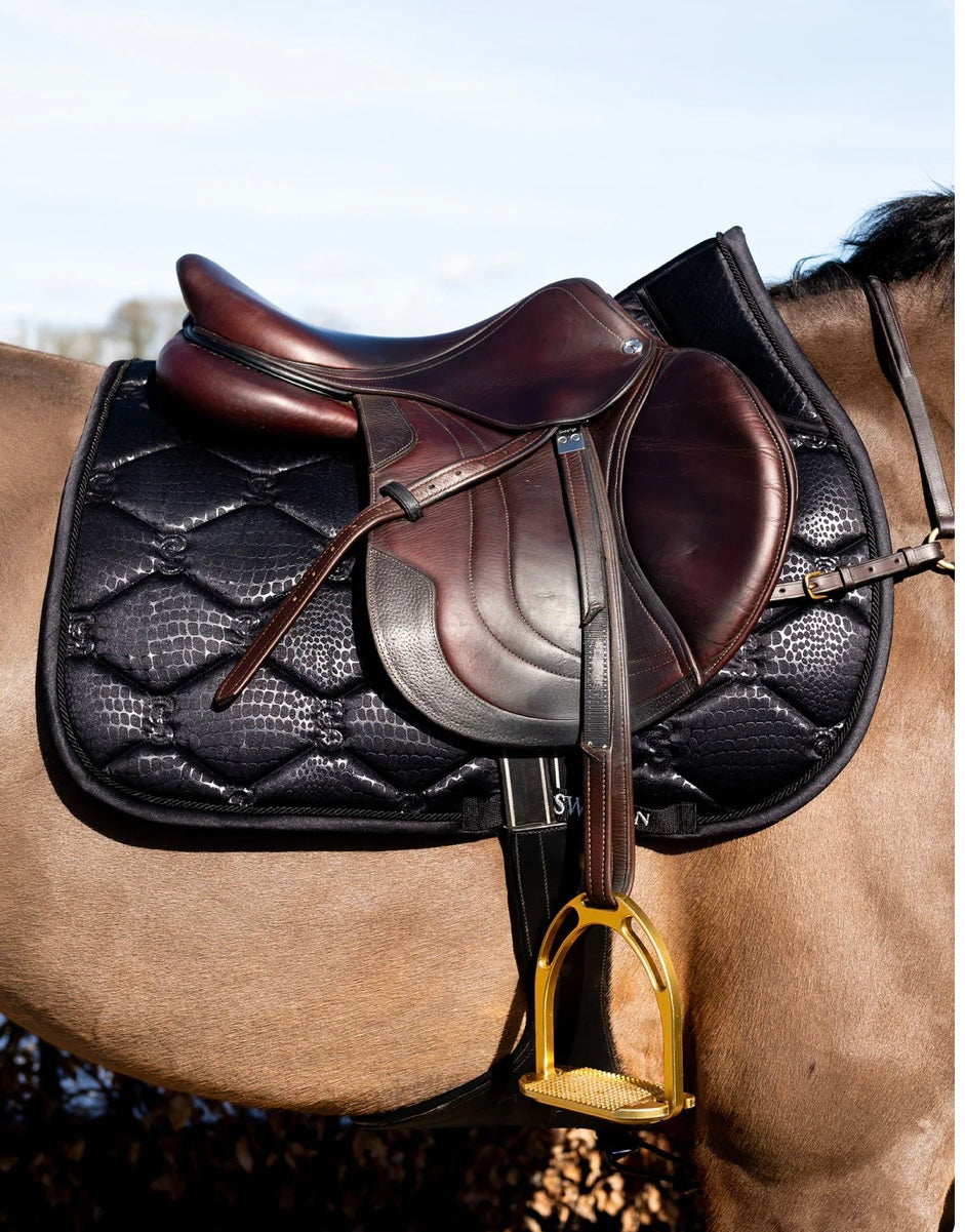PSOS Jump Saddle Pad Desert, Black