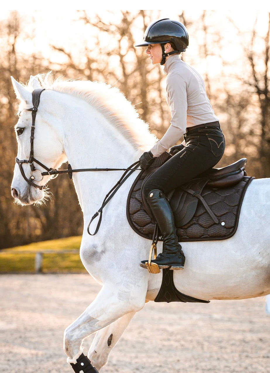 PSOS Jump Saddle Pad Desert, Coffee