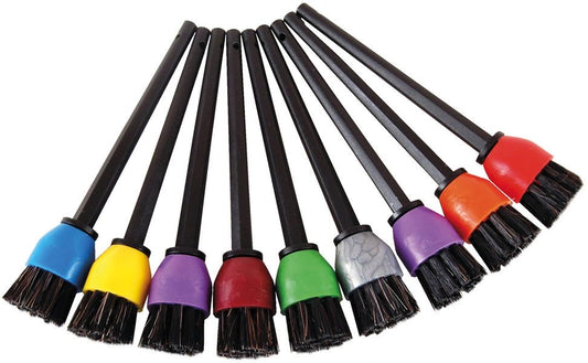 HAAS Hoof Brush with Horse Hair (silver)