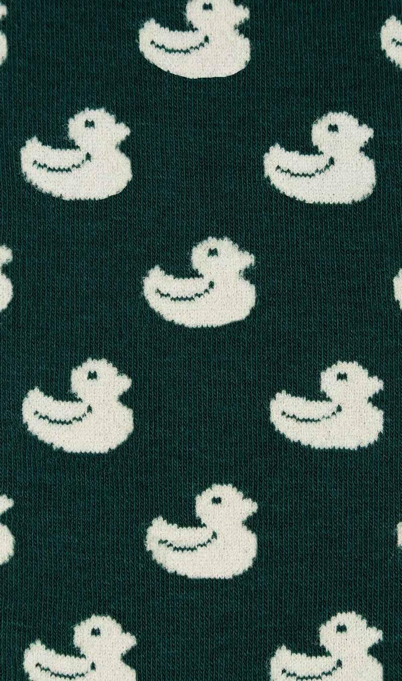 OTAA forest green duckling socks