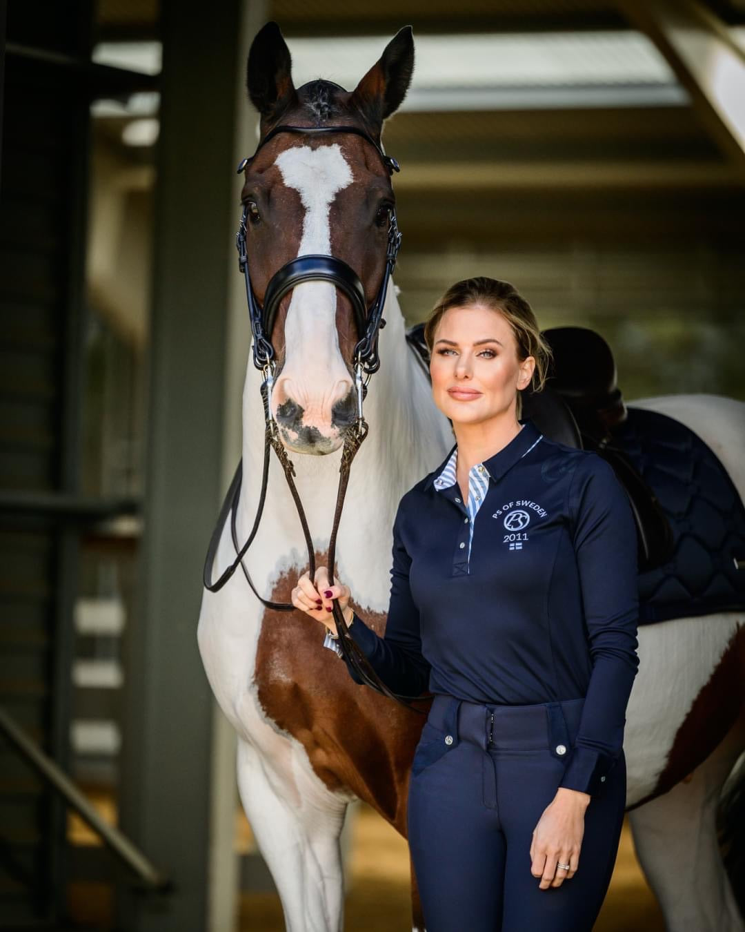 Ps of Sweden Barbara Polo Navy