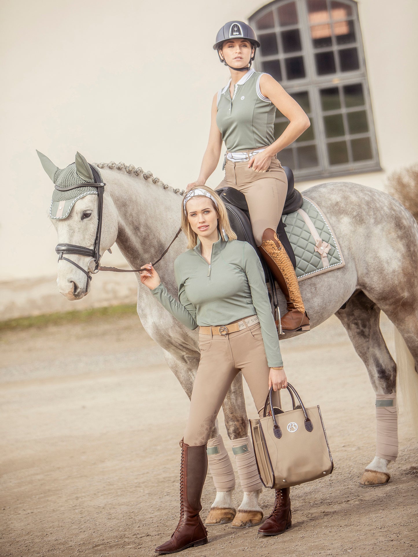 Breeches Charlie BEIGE Half seat