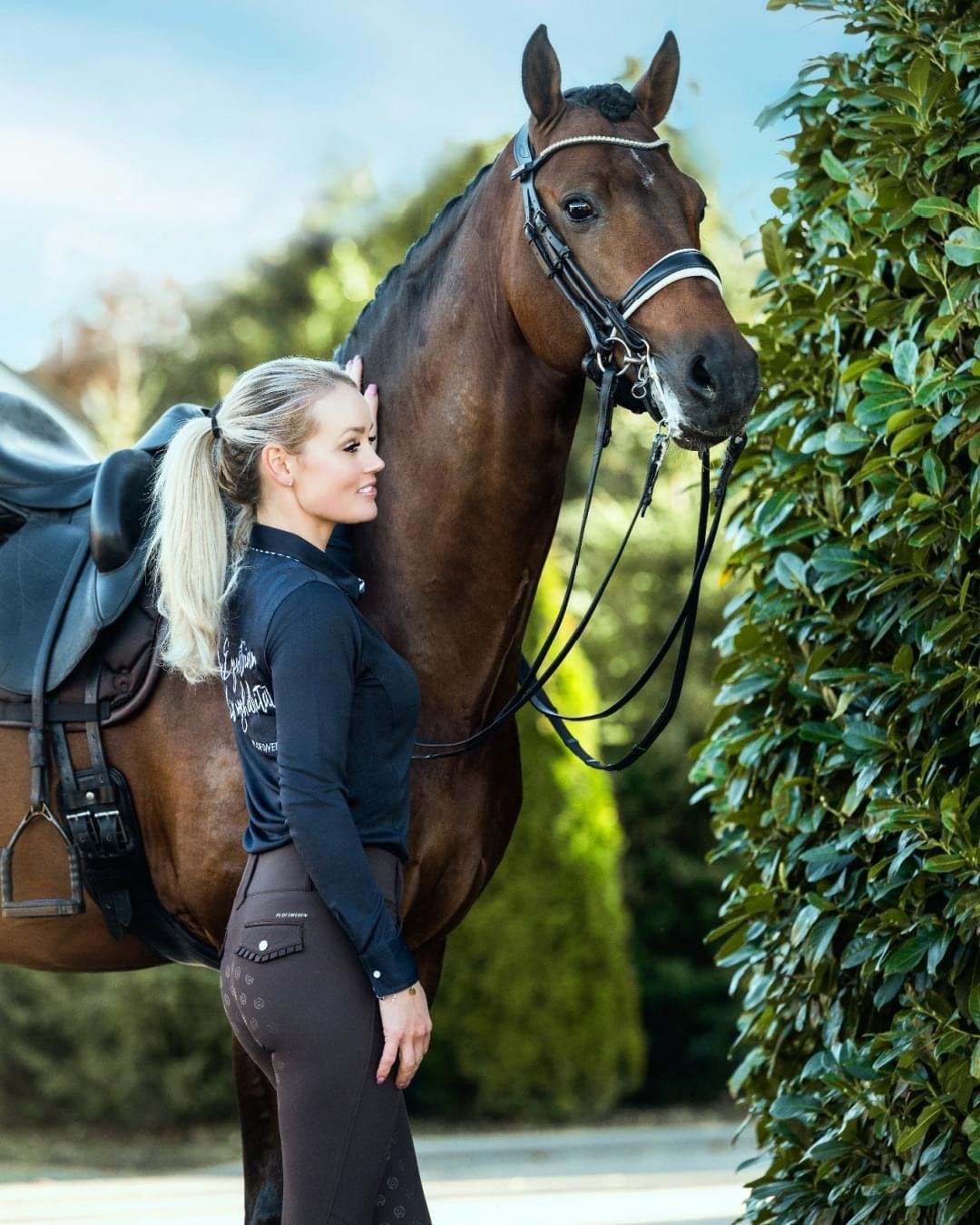 Ps of Sweden Barbara Polo Navy
